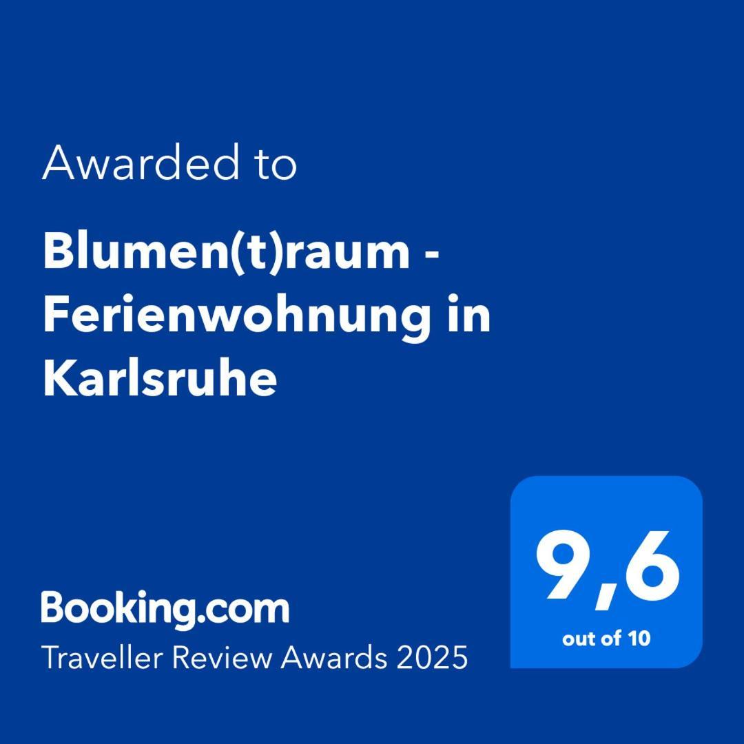 BlumenRaum - Ferienwohnung In كارلسروه المظهر الخارجي الصورة